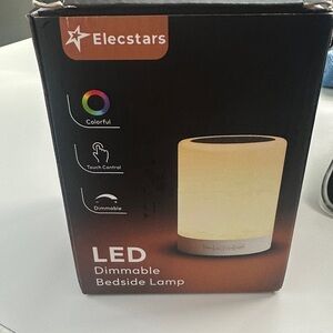 Elecstars LED Dimmable Bedside Lamp